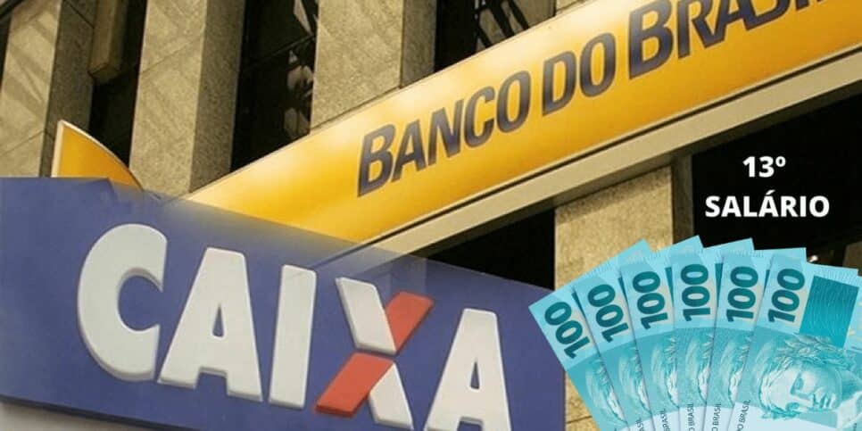 Banco do Brasil e Caixa (Foto: Reprodução / BM&C News / Canva)