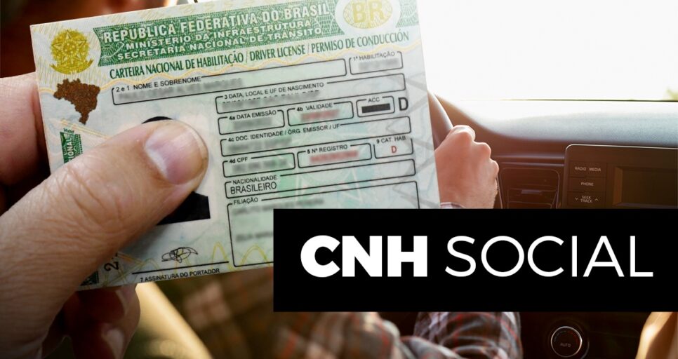 Programa CNH Social abre inscrições para 5 mil vagas (Foto: Reprodução/ Internet/ Montagem)