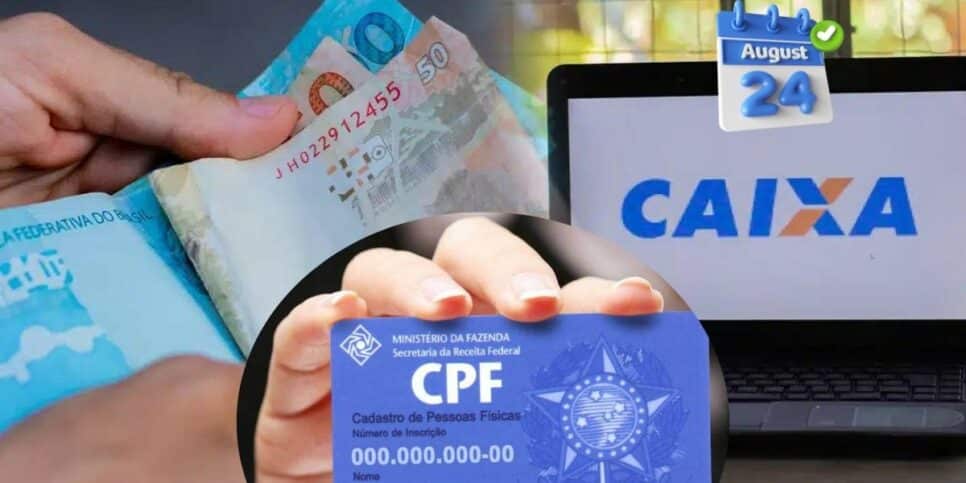 Dinheiro, Caixa e CPF (Foto: Reprodução / Pronatec / Canva)