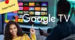 Google TV é tudo que você precisava para mudar a forma de assistir seus streamings (Fotos: Reprodução/ Internet/ Freepik/ Montagem Hora do Benefício)