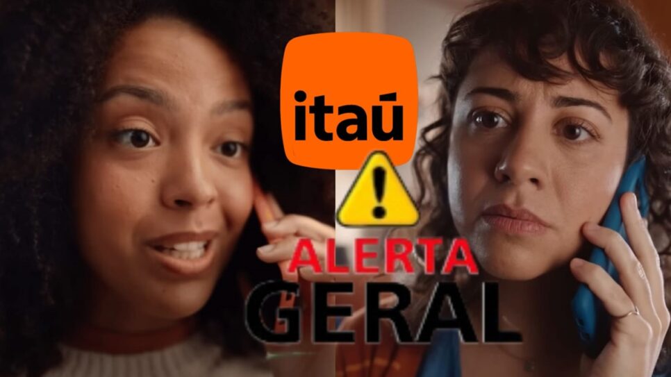 Itaú faz alerta geral a clientes de nova função contra golpes (Fotos: Reprodução/ Divulgação/ Montagem)
