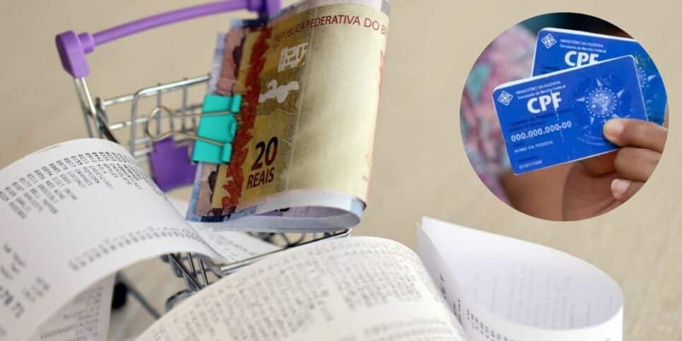 Nota Fiscal e CPF (Foto: Reprodução / Shutterstock / Canva)