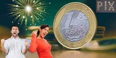 Imagem do post PIX RECHEADO: 3 moedas de 1 real podem valer até R$ 1.100 e brasileiros soltam fogos com novidade