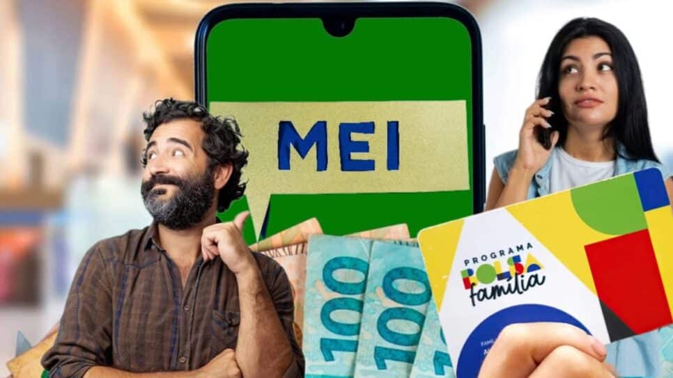 Quem recebe Bolsa Família pode ser um MEI? Descubra verdade (Fotos: Reprodução/ Internet/ Freepik/ Montagem)