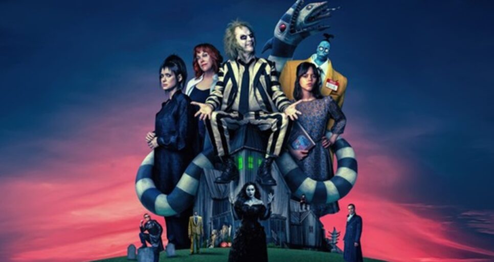 O filme de maior sucesso da temporada "Os Fantasmas Ainda Se Divertem: Beetlejuice Beetlejuice" pode ser visto por R$ 12 por ingresso (Foto: Reprodução/ Divulgação/ Warner Bros.)