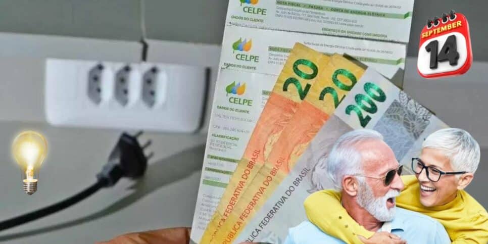 Idosos têm isenção na conta de luz (Foto: Reprodução / Canva / Montagem Hora do Benefício)