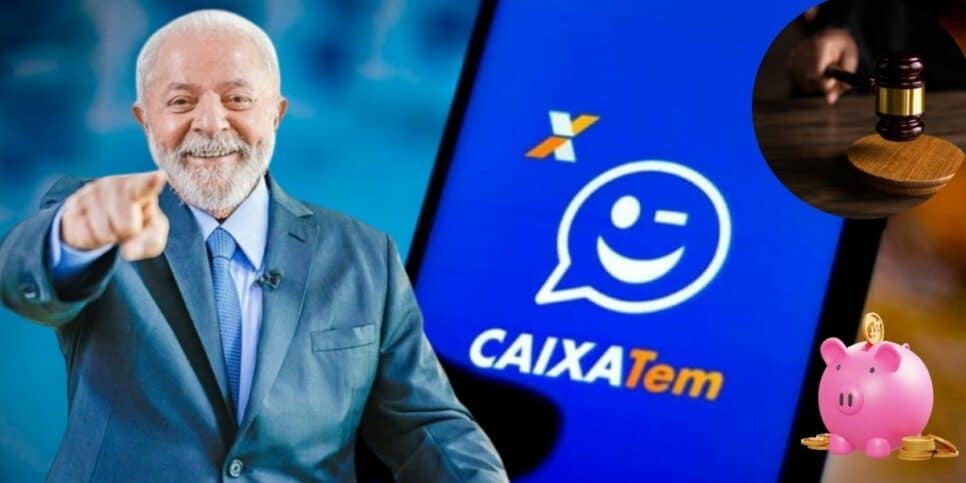 Lula e lei da poupança Caixa (Foto: Reprodução / Gov / Canva / Montagem Hora do Benefício)