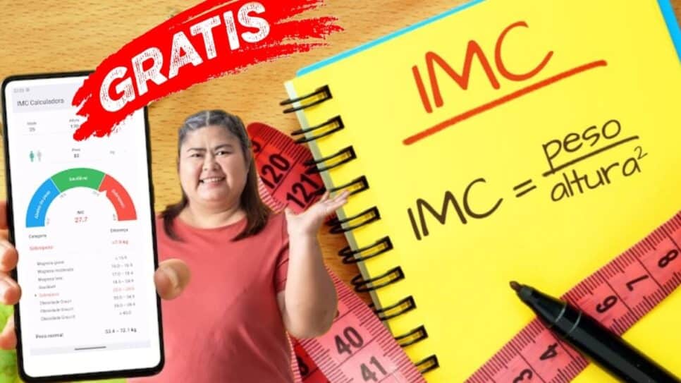Baixe a Calculadora de IMC 100% Gratuita para controle do peso na saúde (Fotos: Reprodução/ Freepik/ Internet/ Montagem HB)
