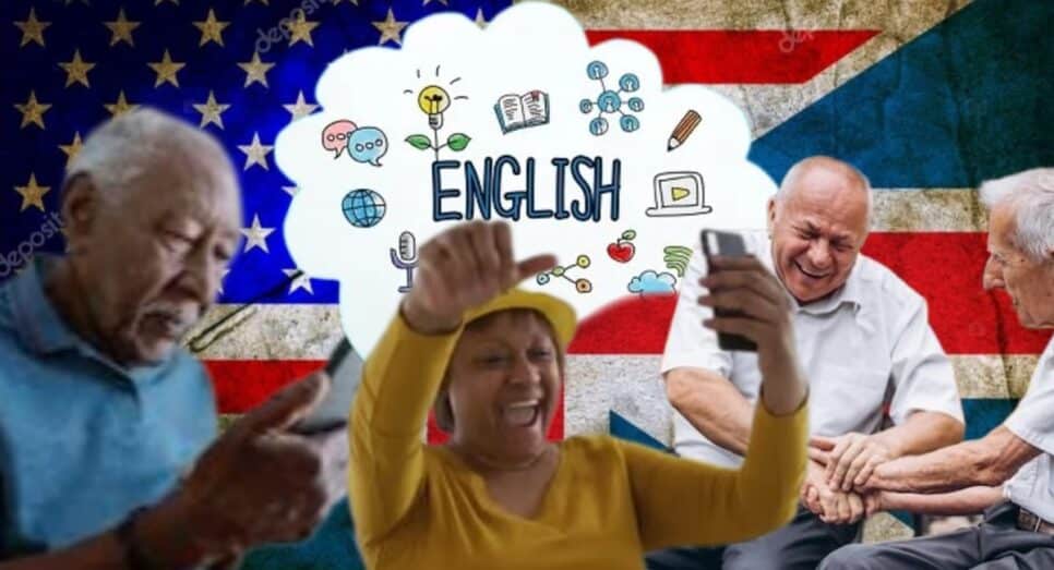 Idosos aprendem Inglês com maior facilidade com um destes 4 Aplicativos (Foto: Reprodução/ Internet/ Freepik/ Montagem HB)