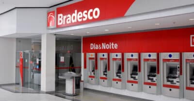 Agência Bradesco fechada (Foto: Reprodução)