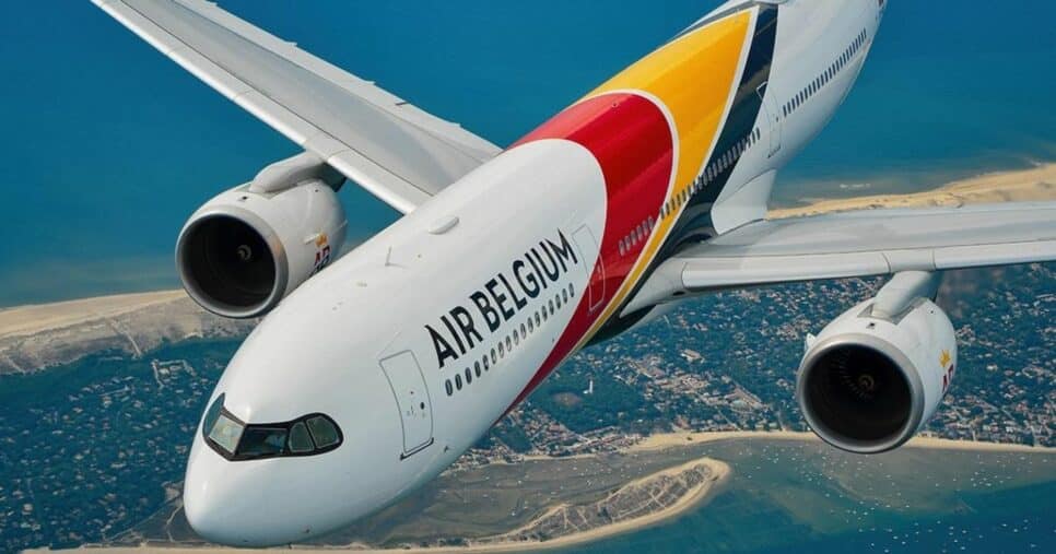Air Belgium teve sua falência decretada (Foto Reprodução/AEROIN)