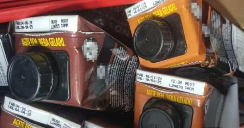 Produtos fora do prazo de validade (Foto: Reprodução/ Prefeitura de Juiz de Fora)