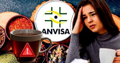 ANVISA proíbe chá popular após risco (Foto Reprodução/Montagem/Hora do Benefício/Lennita/Canva)