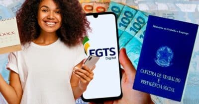 FGTS faz mais uma liberação entre maio e junho (Foto Reprodução/Montagem/Lennita/Hora do Benefício/GMN/Canva)