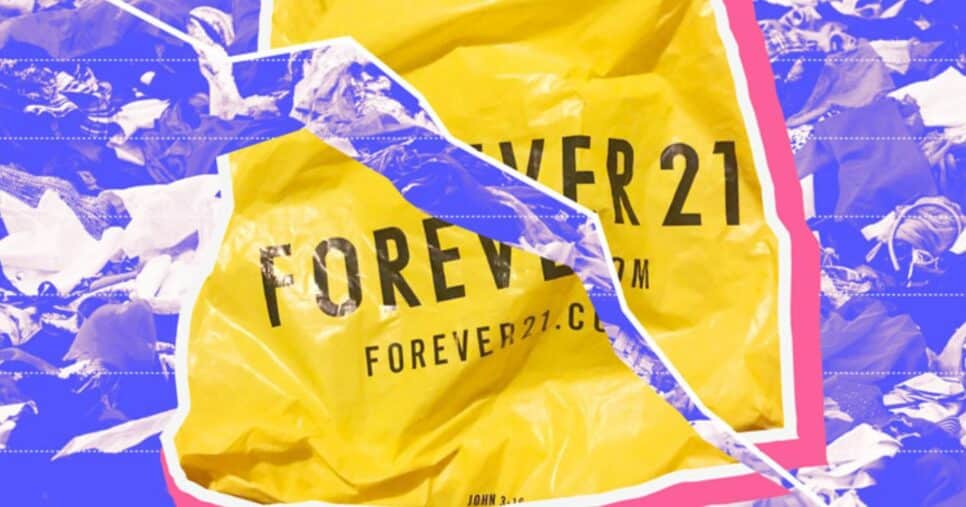 Situação da Forever 21 levantou debates sobre o fast fashion (Foto Reprodução/Internet)