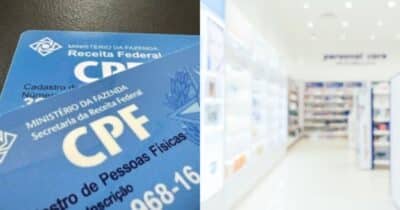 O que as farmácias fazem com seu CPF Saiba