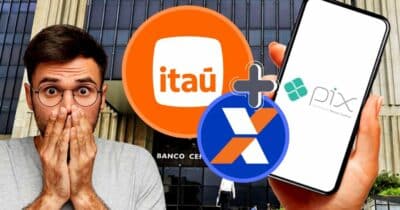 Comunicado do BC chega a todos que fazem uso do PIX com frequência em bancos como Itaú, Caixa e + (Foto Reprodução/Montagem/Hora do Benefício/Lennita/Canva/BC)