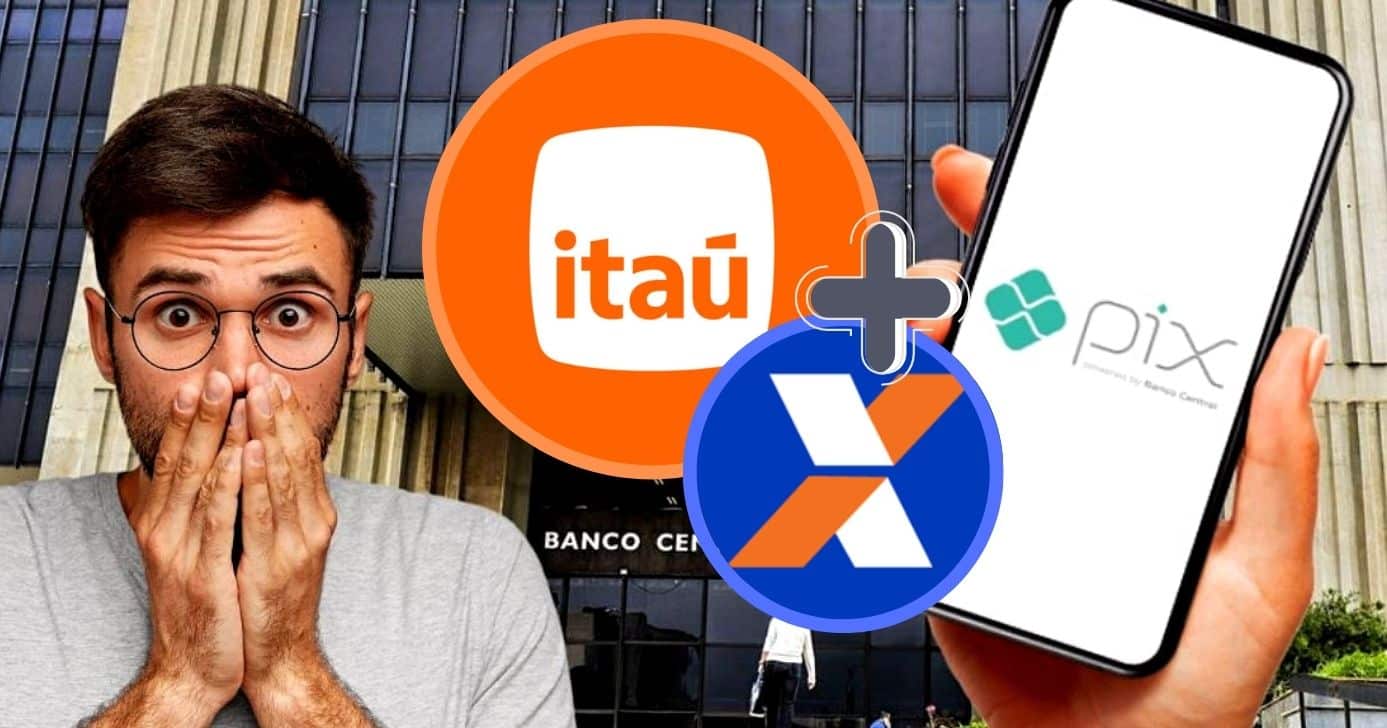 Comunicado do BC chega a todos que fazem uso do PIX com frequência em bancos como Itaú, Caixa e + (Foto Reprodução/Montagem/Hora do Benefício/Lennita/Canva/BC)
