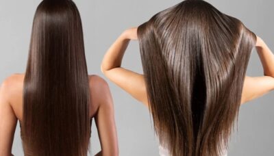 Progressiva caseira alisa o cabelo (Foto: Reprodução / Globo / Montagem TV Foco)