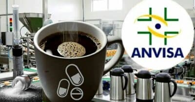 Café é apreendido com cocaína e ANVISA liga o alerta (Foto Reprodução/Montagem/Hora do Benefício/Lennita/Canva)