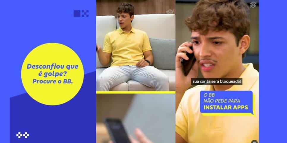 Anúncio do Banco do Brasil sobre possíveis golpes (Foto Reprodução/Instagram)