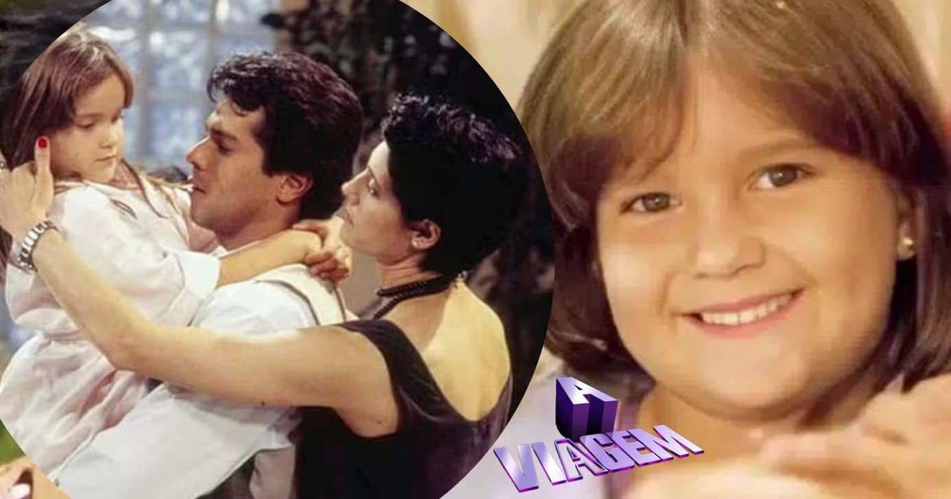 Paty, Téo e Diná em A Viagem (Foto: Reprodução / Globo / Montagem Hora do Benefício)