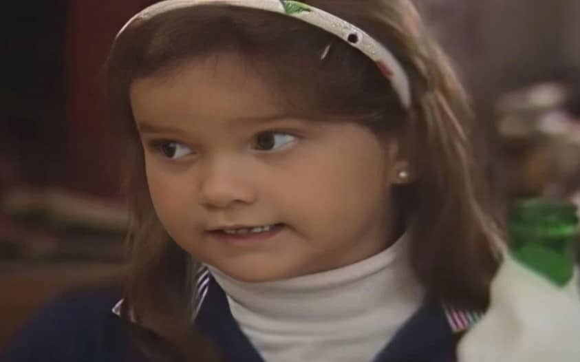 Paty (Viviane Pinheiro) em cena de A Viagem (1994) (Foto: Reprodução / Globo)