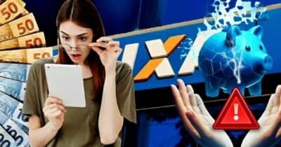 Caixa Econômica Federal revela o que traz proibição na poupança (Foto Reprodução/Montagem/Lennita/Tv Foco/Canva)
